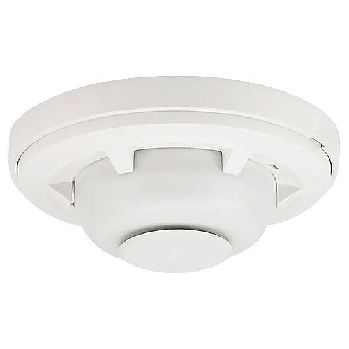 System Sensor 5601P 135F fixed temperature and rate-of-rise heat detector with metal cover and wiring connection