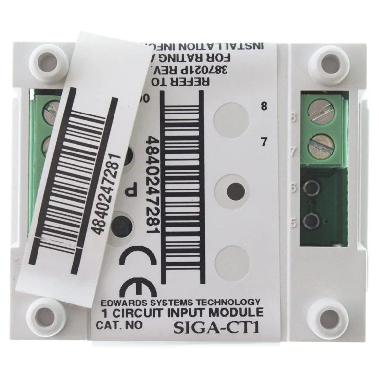 Edwards SIGA-CT1 Signature Series Single Input Module
