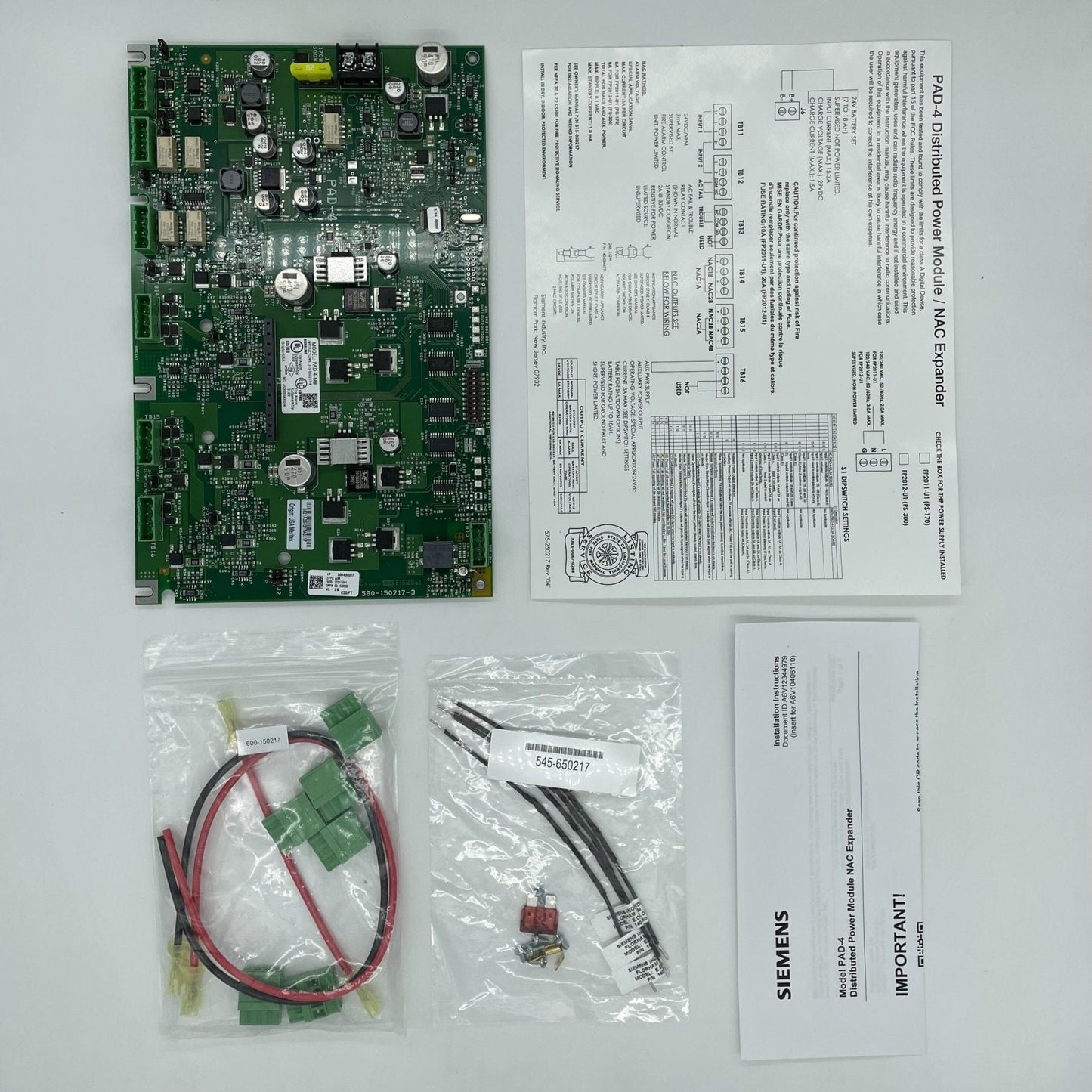 Siemens PAD-4-MB - PGT Electrical Supplies