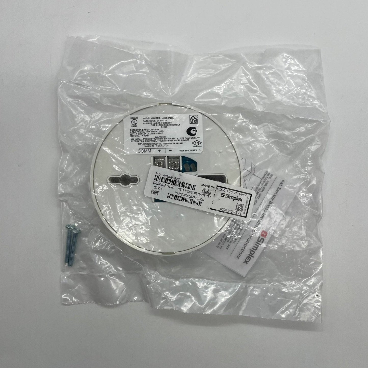 Simplex 4098-9792E - PGT Electrical Supplies