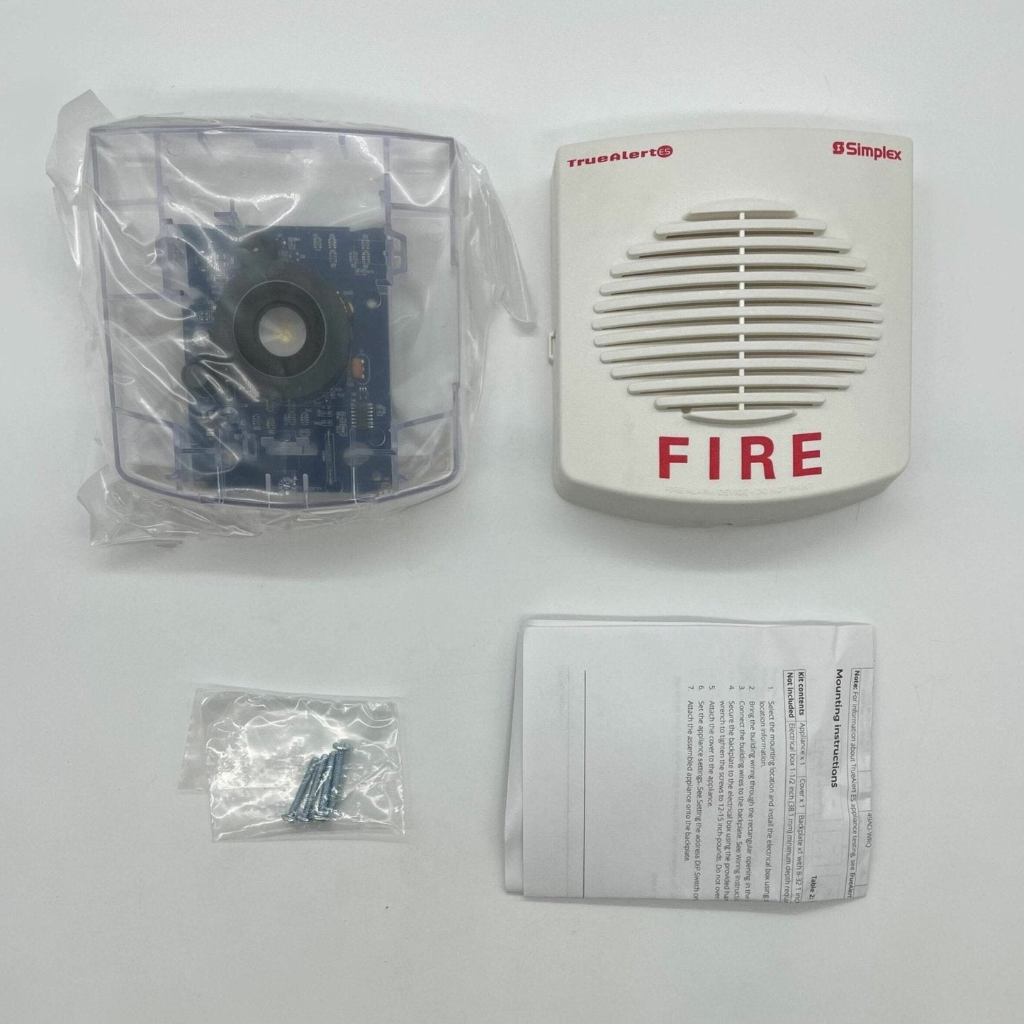 Simplex 49AO-WWF - PGT Electrical Supplies