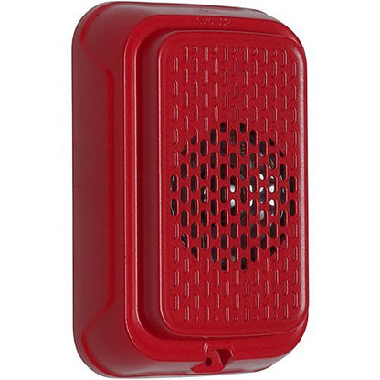 System Sensor HGRL-LF Low Frequency Compact Sounder, Plain, Wall Mount, Red - PGT Electrical Supplies