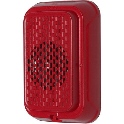 System Sensor HGRL-LF Low Frequency Compact Sounder, Plain, Wall Mount, Red - PGT Electrical Supplies