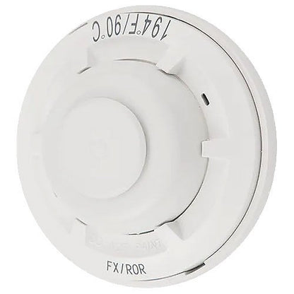 System Sensor 5602 194F fixed temperature and rate-of-rise heat detector showing the device with mounting base and sensor element.