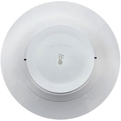 Fire-Lite H365HT fire alarm mounted on wall, with digital display and sensor, designed for building safety and fire detection.