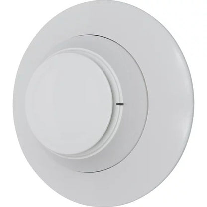 Fire-Lite SD365 photoelectric smoke detector showing sensor and mounting bracket for fire safety detection.
