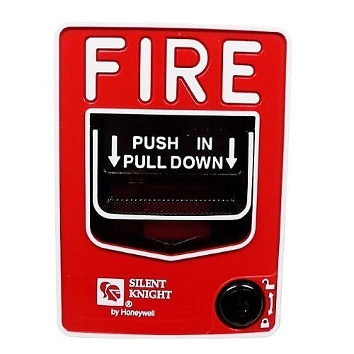 Farenhyt IDP-PULL-DA addressable dual action pull station with black casing and clear instruction label for fire alarm activation