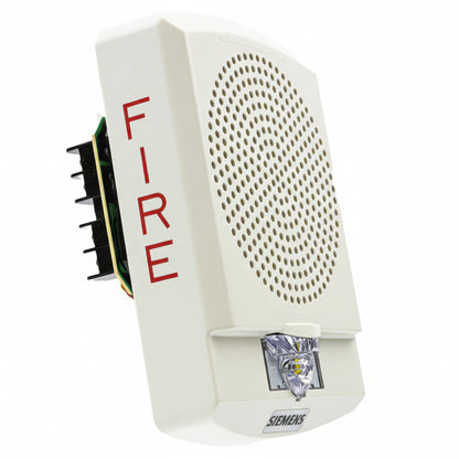 Siemens SLSPSWW-F Speaker Strobe Wall White Fire - PGT Electrical Supplies