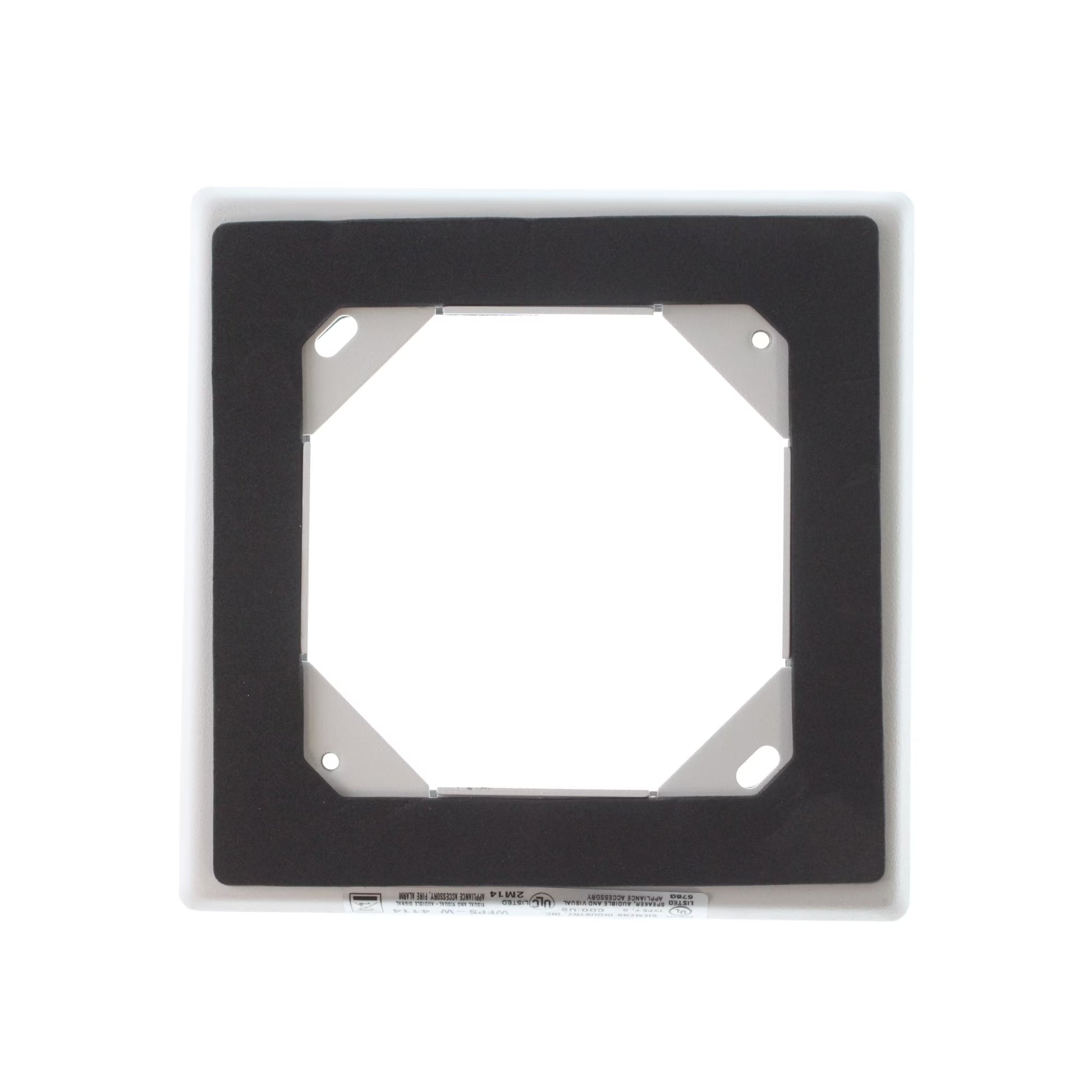 Siemens WFPS-W AS Horn Weatherproof Flush Plate White - PGT Electrical Supplies