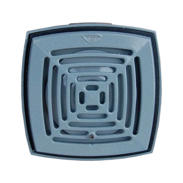 Edwards 876-N5 fire alarm device mounted on surface, 120VAC, yellow enclosure, used for fire detection and alarm systems.