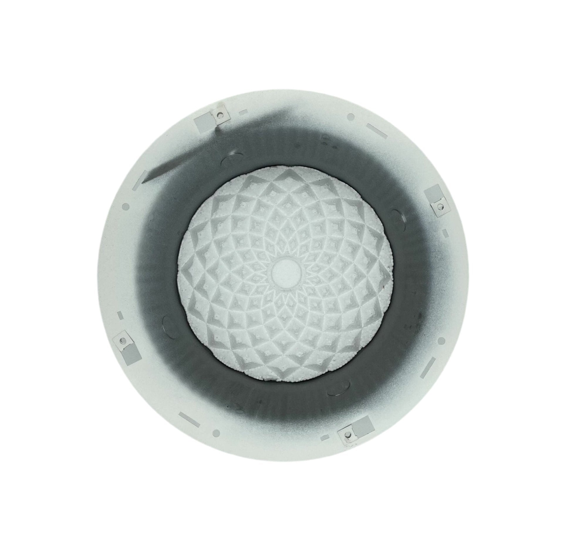 Eaton Wheelock CBB-8 fire alarm backbox, 8-inch round speaker enclosure for fire alarm systems.
