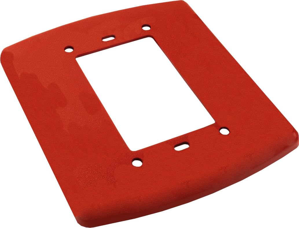 Eaton Wheelock ESB-KIT-R fire alarm accessory with LED trim plate, designed for use with Eaton Wheelock fire alarm systems.
