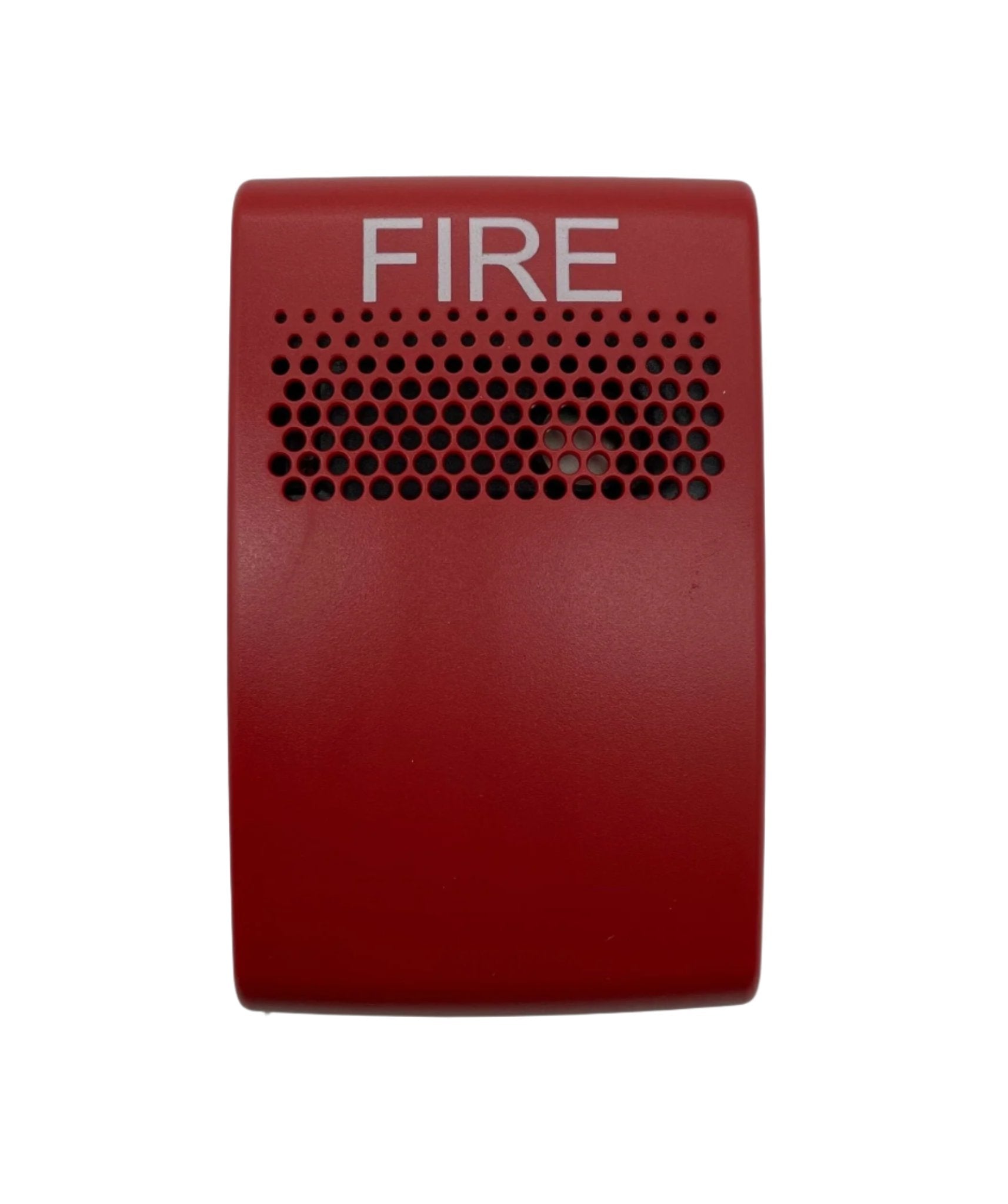 Edwards G1ARF fire alarm wall horn with compact design and visible mounting bracket, mounted on a wall.