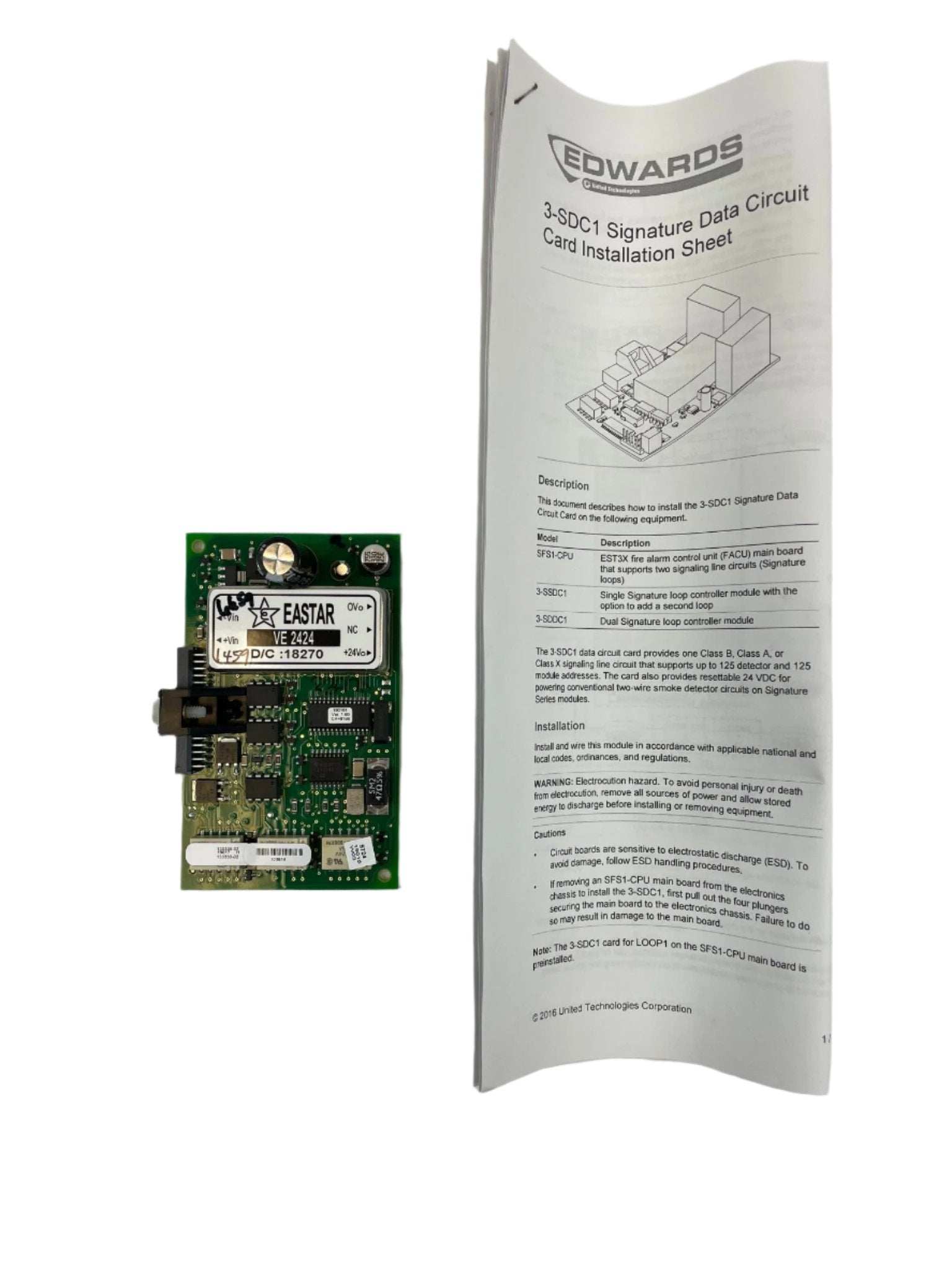Edwards 3-SDC1 - PGT Electrical Supplies