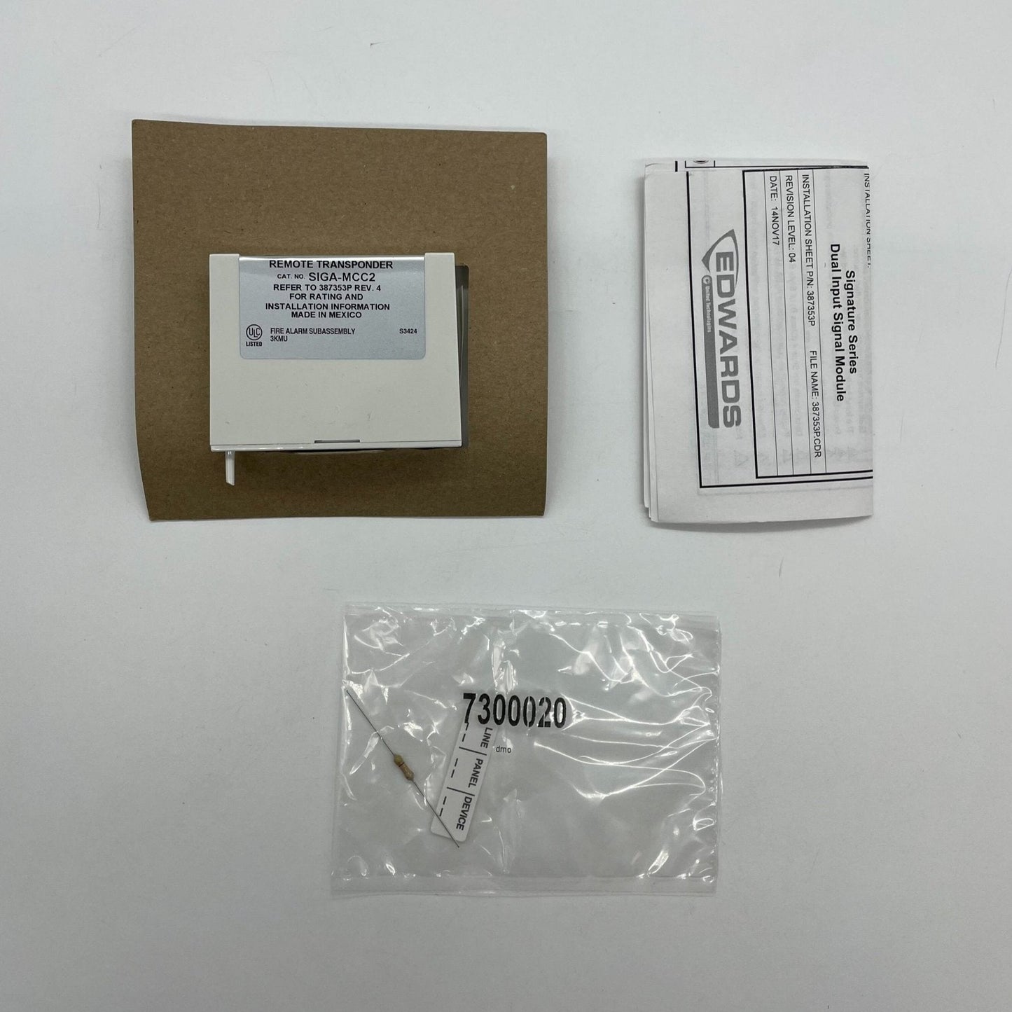 Edwards SIGA-MCC2 - PGT Electrical Supplies