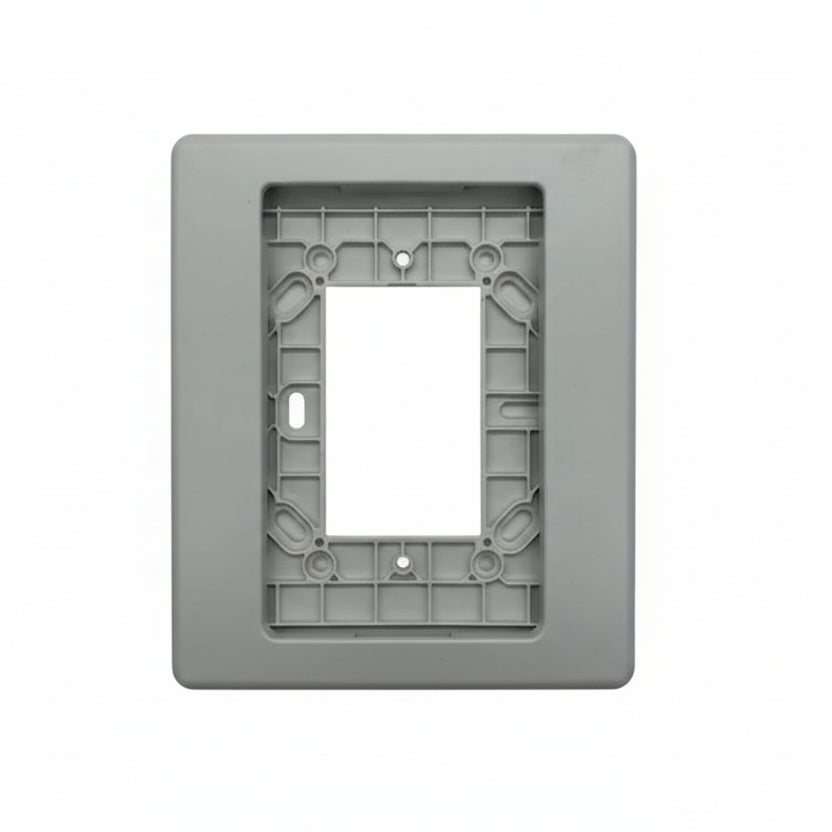 Edwards G1TW Compact Wall Trim Plate White - PGT Electrical Supplies