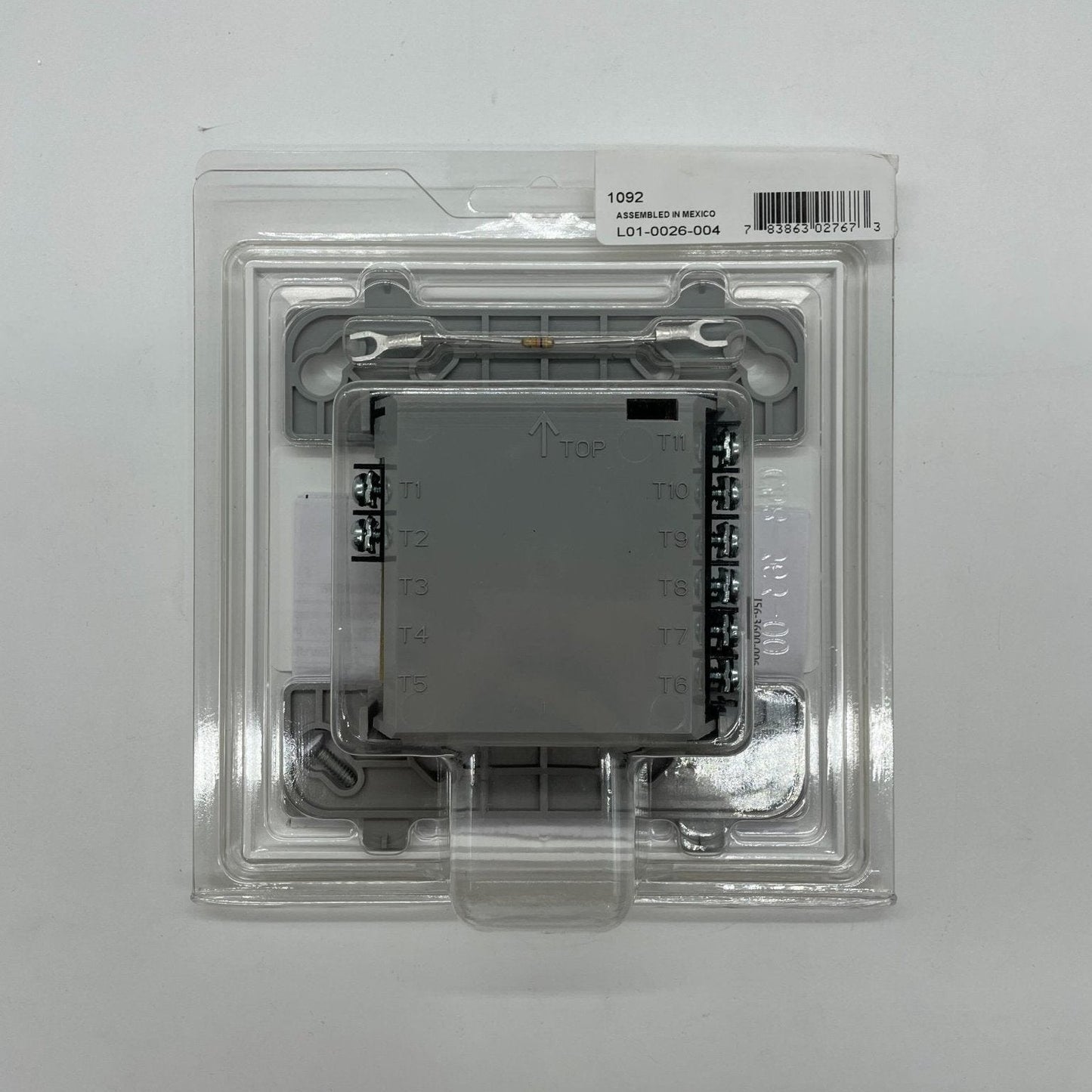 Farenhyt IDP-Control supervised control module for security systems, featuring compact design and connection ports.