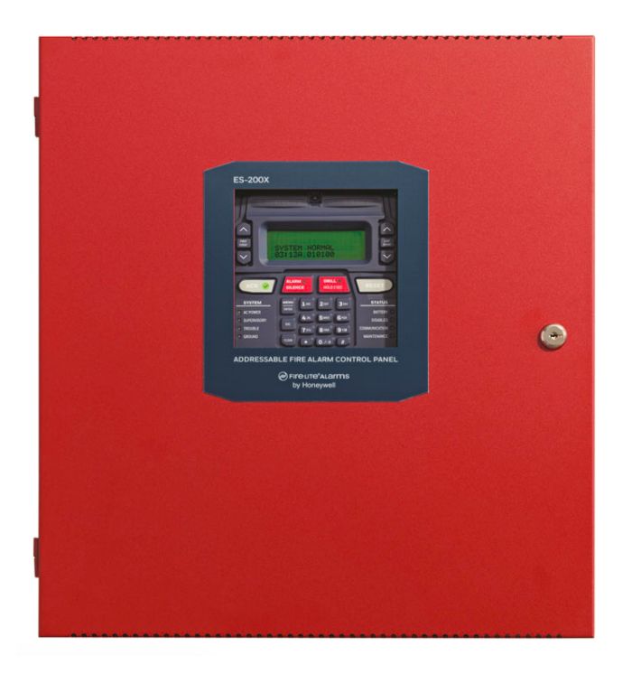 Fire-Lite ES-200X addressable fire alarm control panel with 198 points, part of Fire-Lite fire alarms systems.