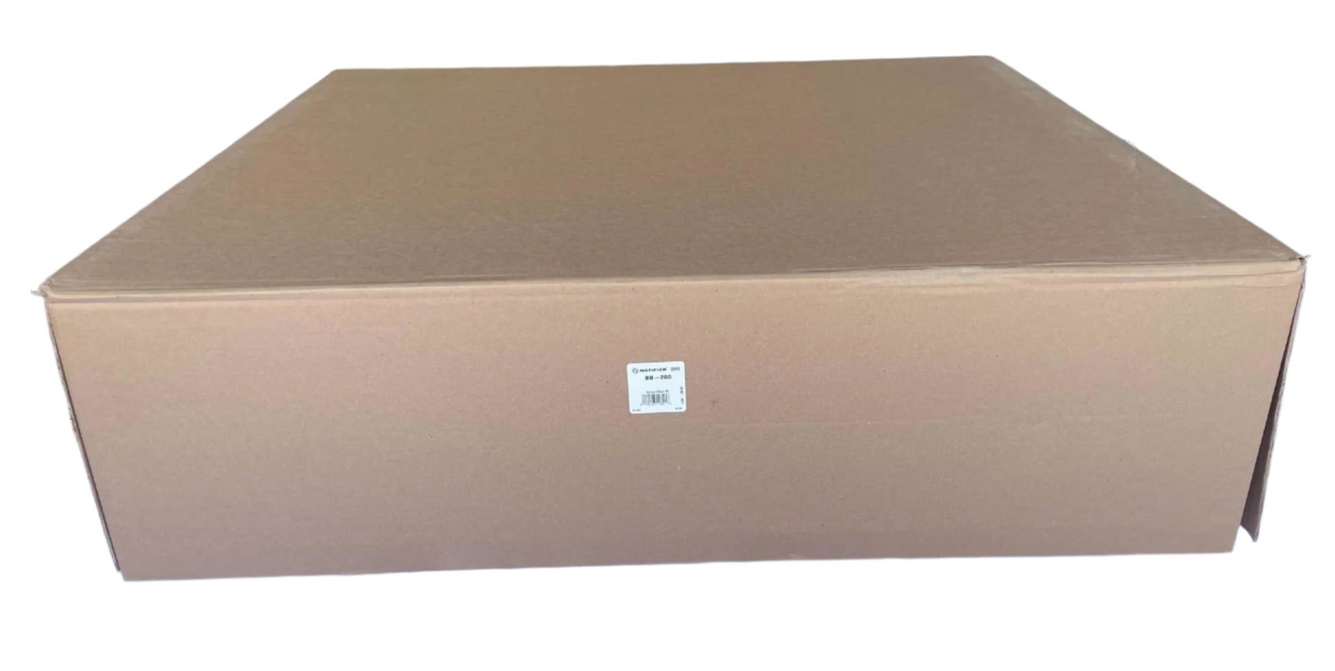 Notifier BB-200 battery box for dual 100AH batteries, fire alarm system component in a secure cabinet.