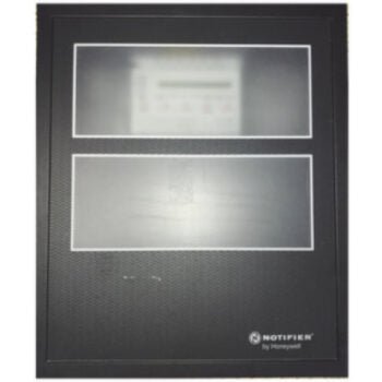Notifier DR-B4 Door Lock Relay Module for fire alarm systems, shown as a compact electrical relay device in the image.