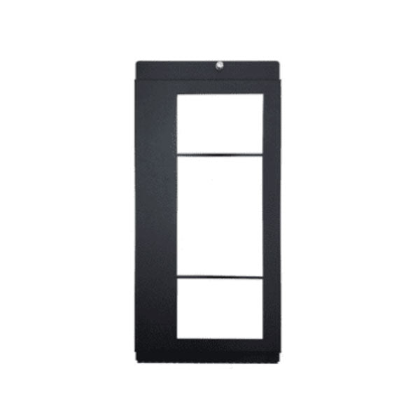 Notifier DP-DISP2 Dress Plate for fire alarms, showcasing the durable metal cover designed for safety and easy installation.