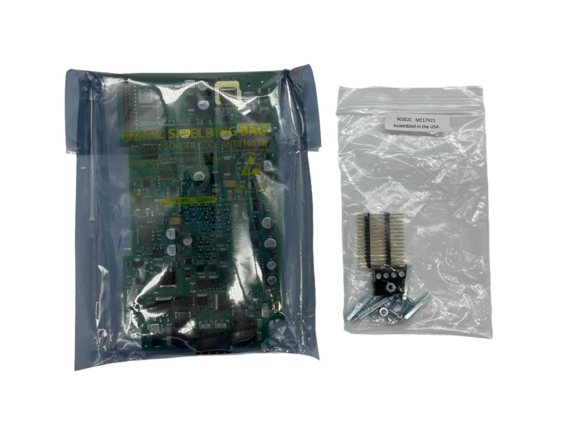 Notifier LEM-320 LED Expansion Module for fire alarm systems, showing circuit connections and LED indicators on the device.