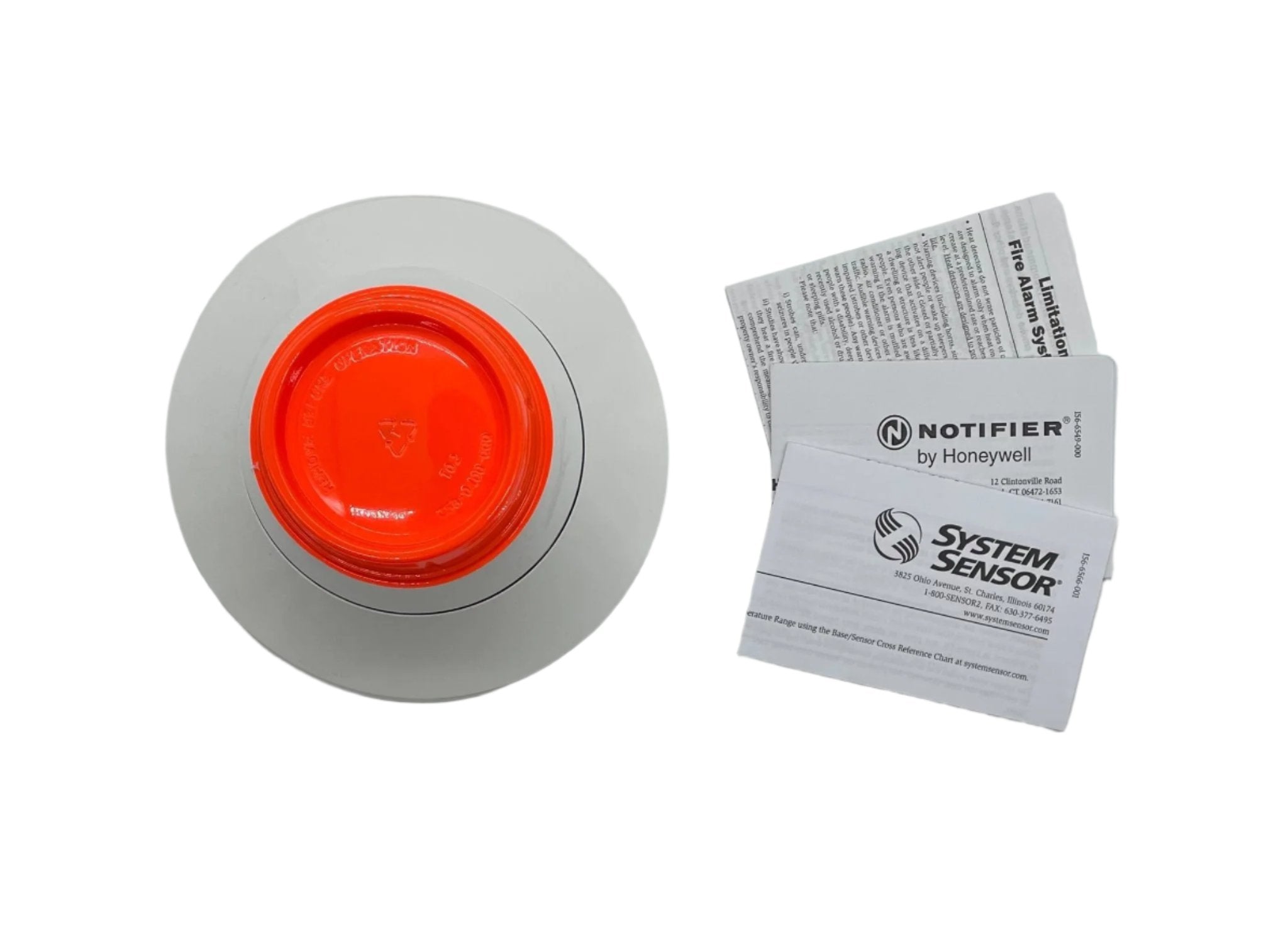 Notifier NH-200H addressable heat detector with thermal sensor, used as a fire alarm for early heat detection.