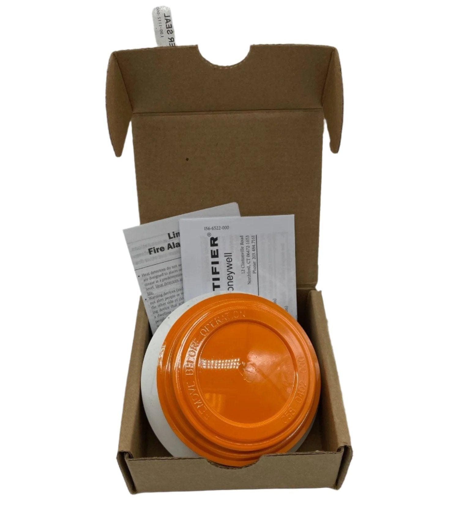 Notifier FST-951 intelligent addressable heat detector with fixed thermal sensor, designed for fire safety and heat detection.