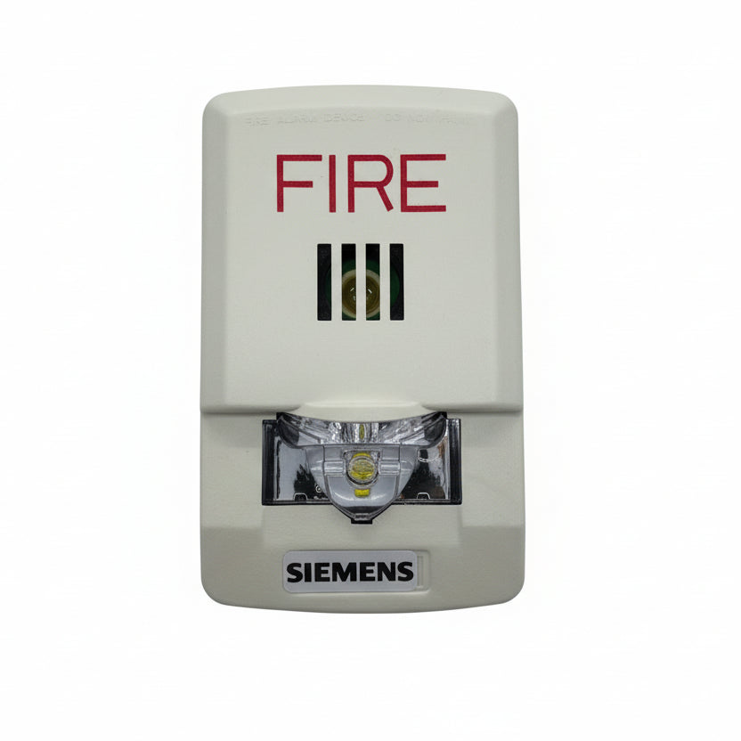 Siemens SLHSWW-F Horn Strobe Wall White Fire - PGT Electrical Supplies