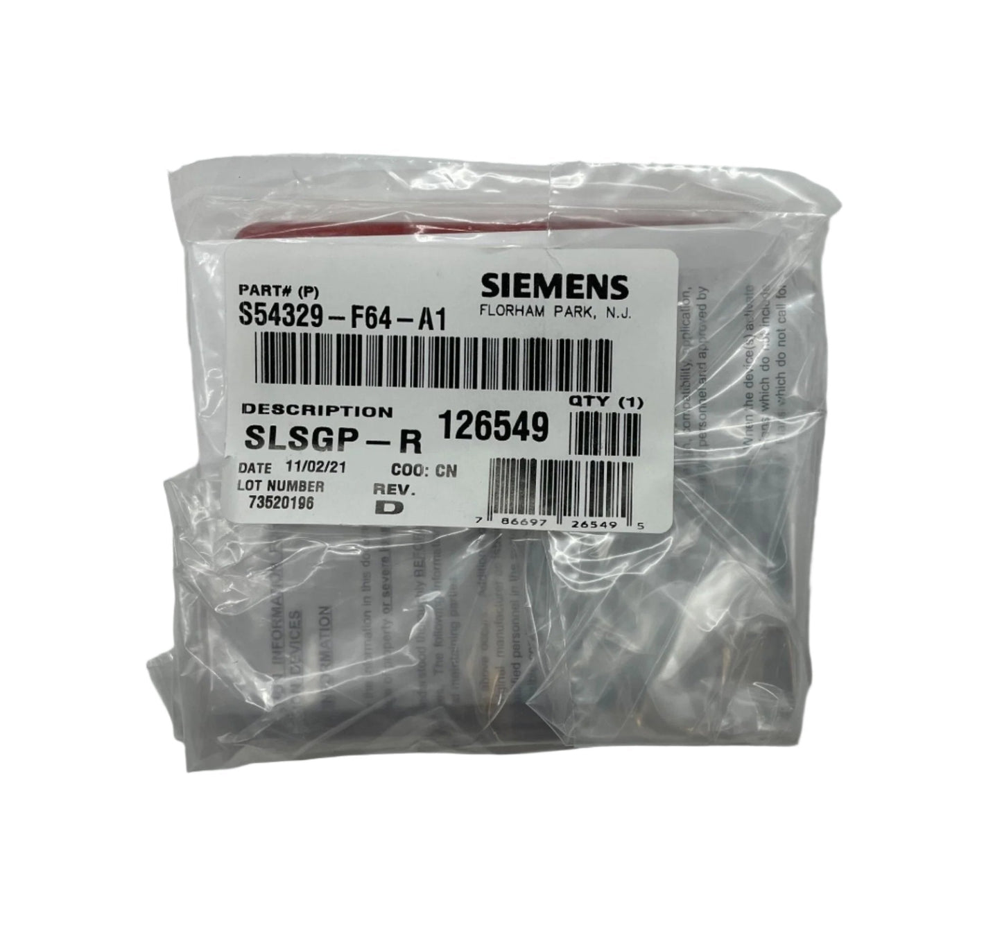 Siemens SLSGP-R - PGT Electrical Supplies