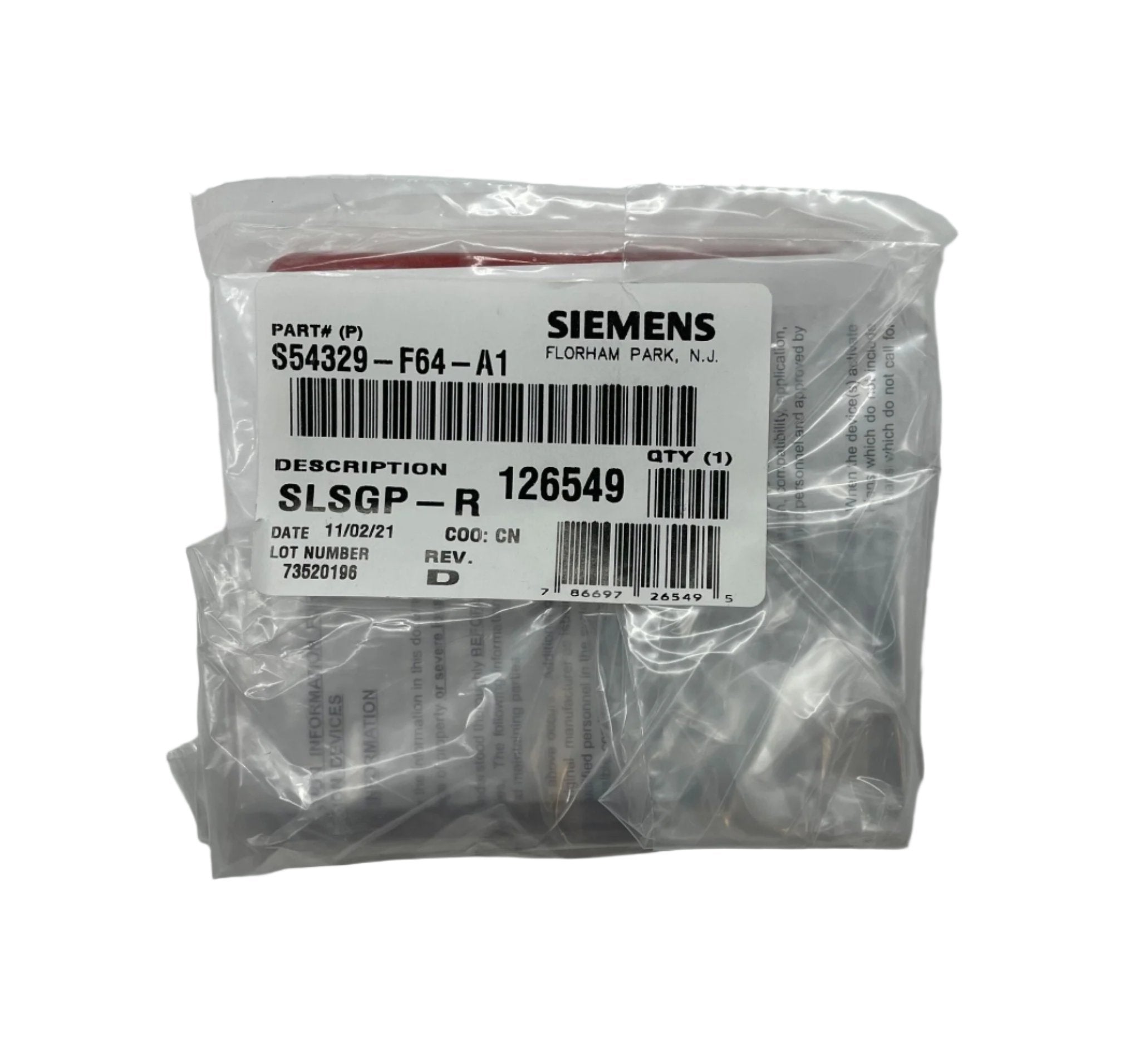 Siemens SLSGP-R - PGT Electrical Supplies