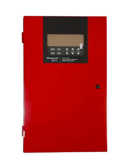 Silent Knight 6820 fire alarm control panel with addressable FACP display and control interface for fire detection systems.