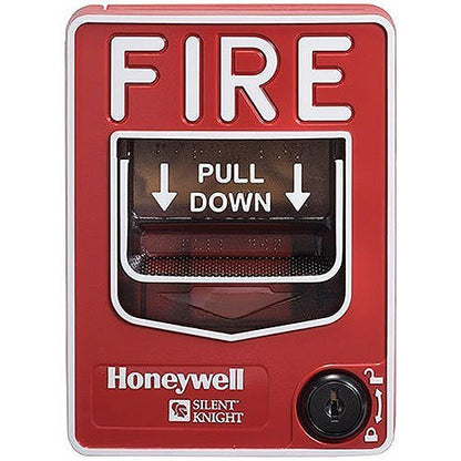 Silent Knight SK - PULL - SA Addressable Single Action Pull Station - PGT Electrical Supplies