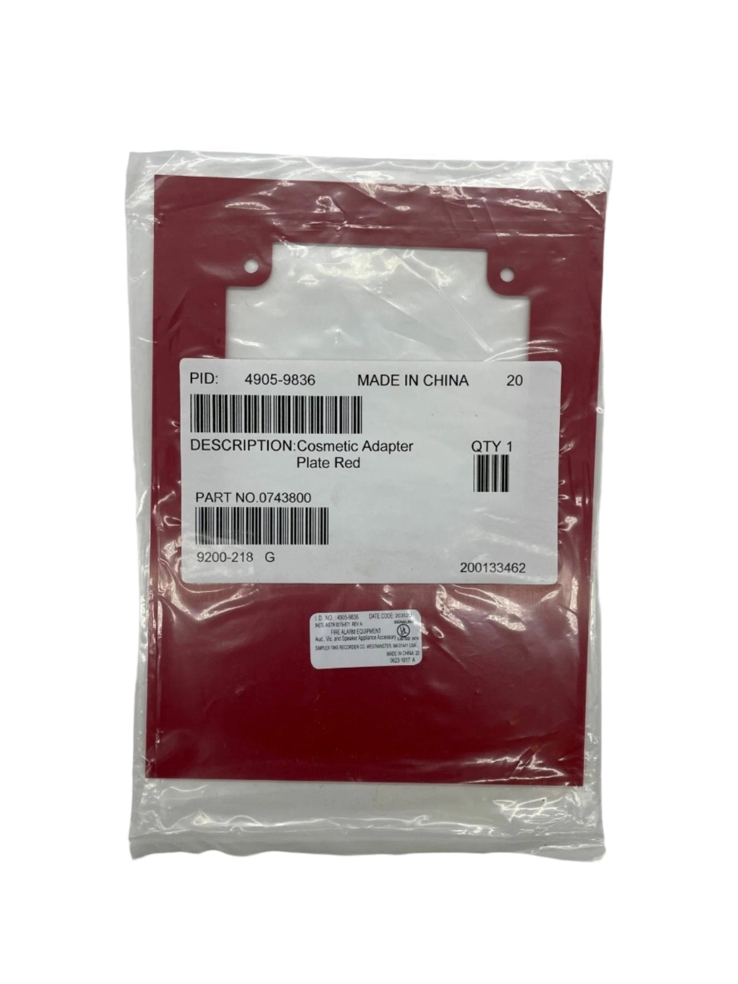 Simplex 4905-9836 - PGT Electrical Supplies
