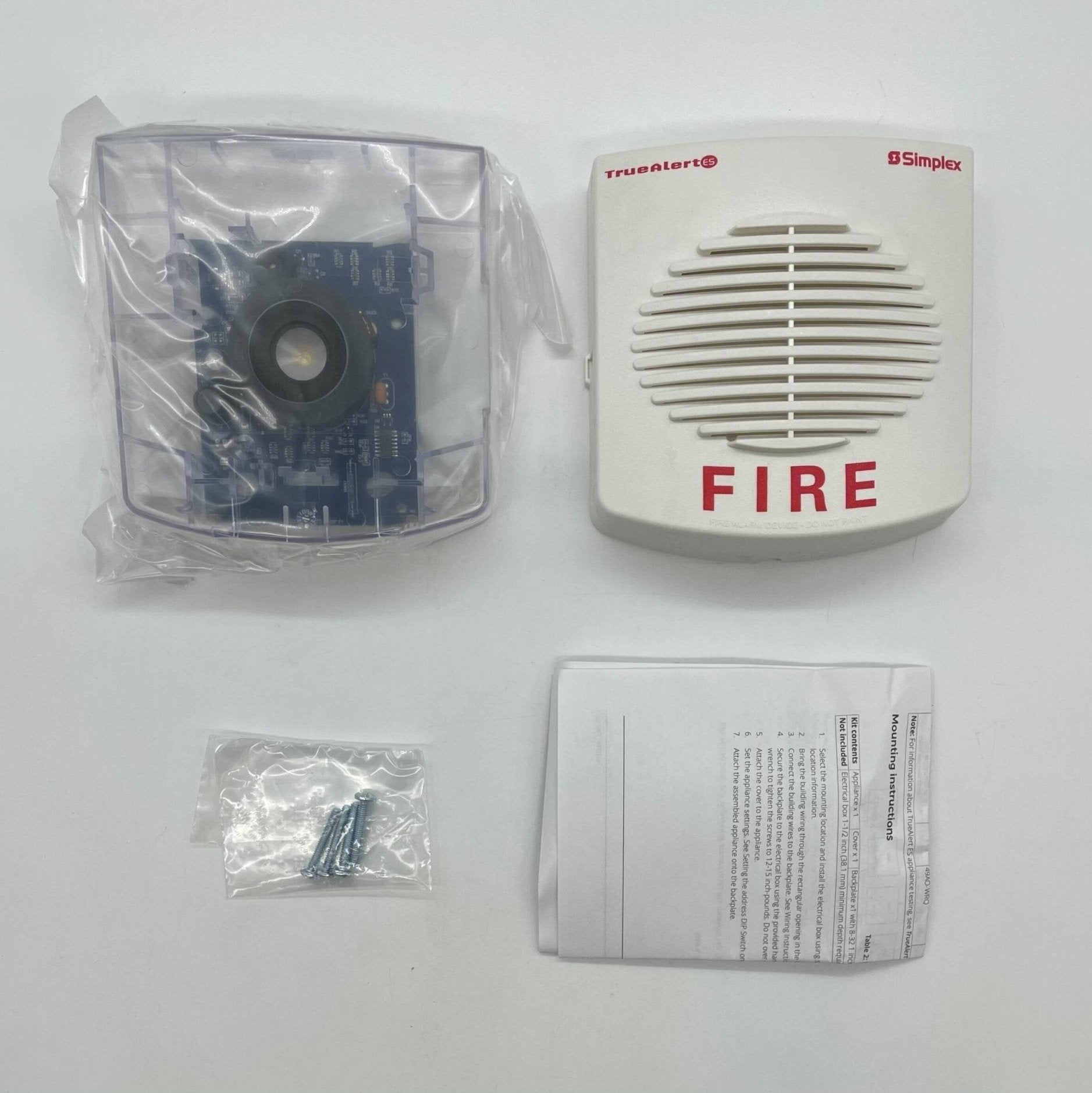 Simplex 49AO-WWF - PGT Electrical Supplies
