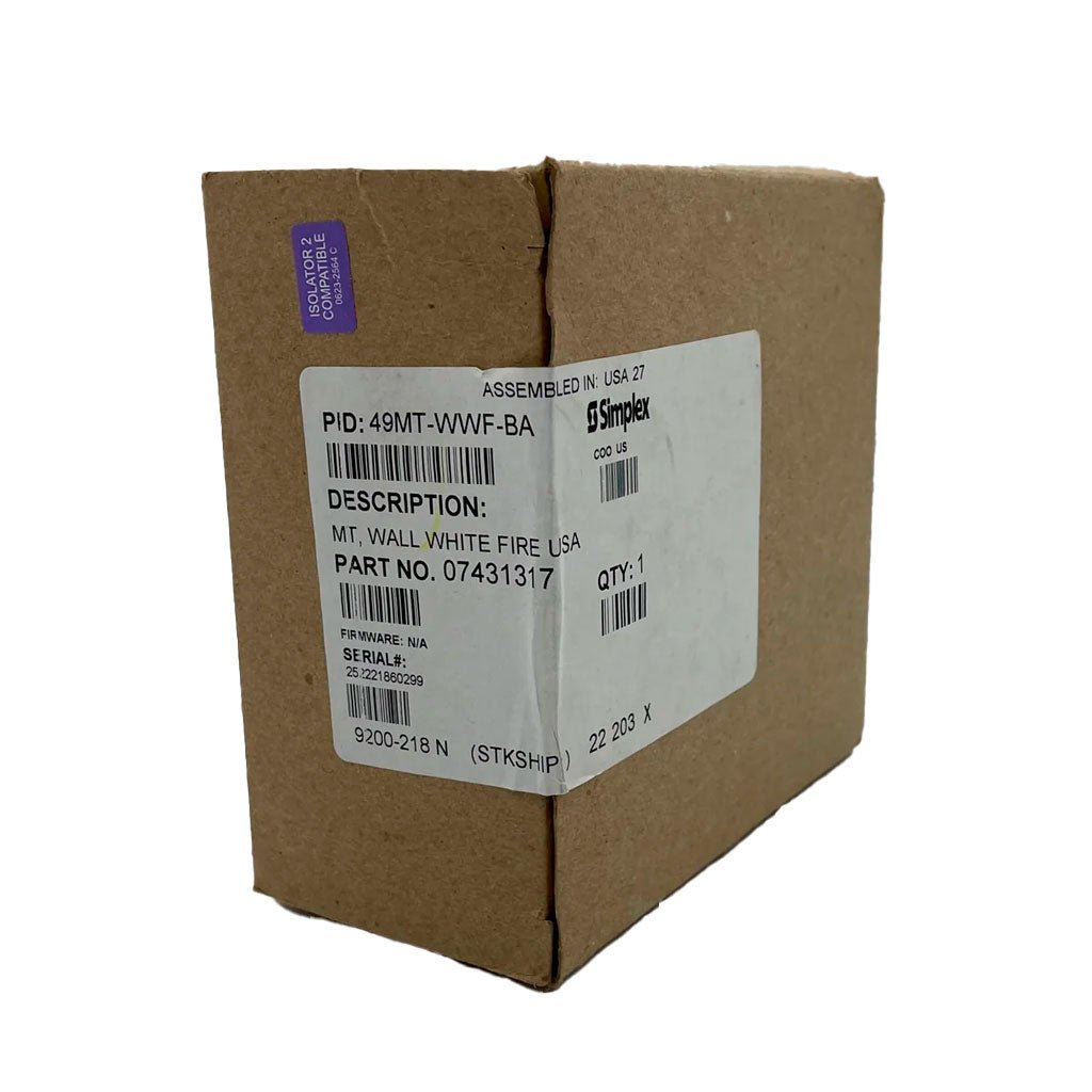 Simplex 49MT-WWF-BA - PGT Electrical Supplies