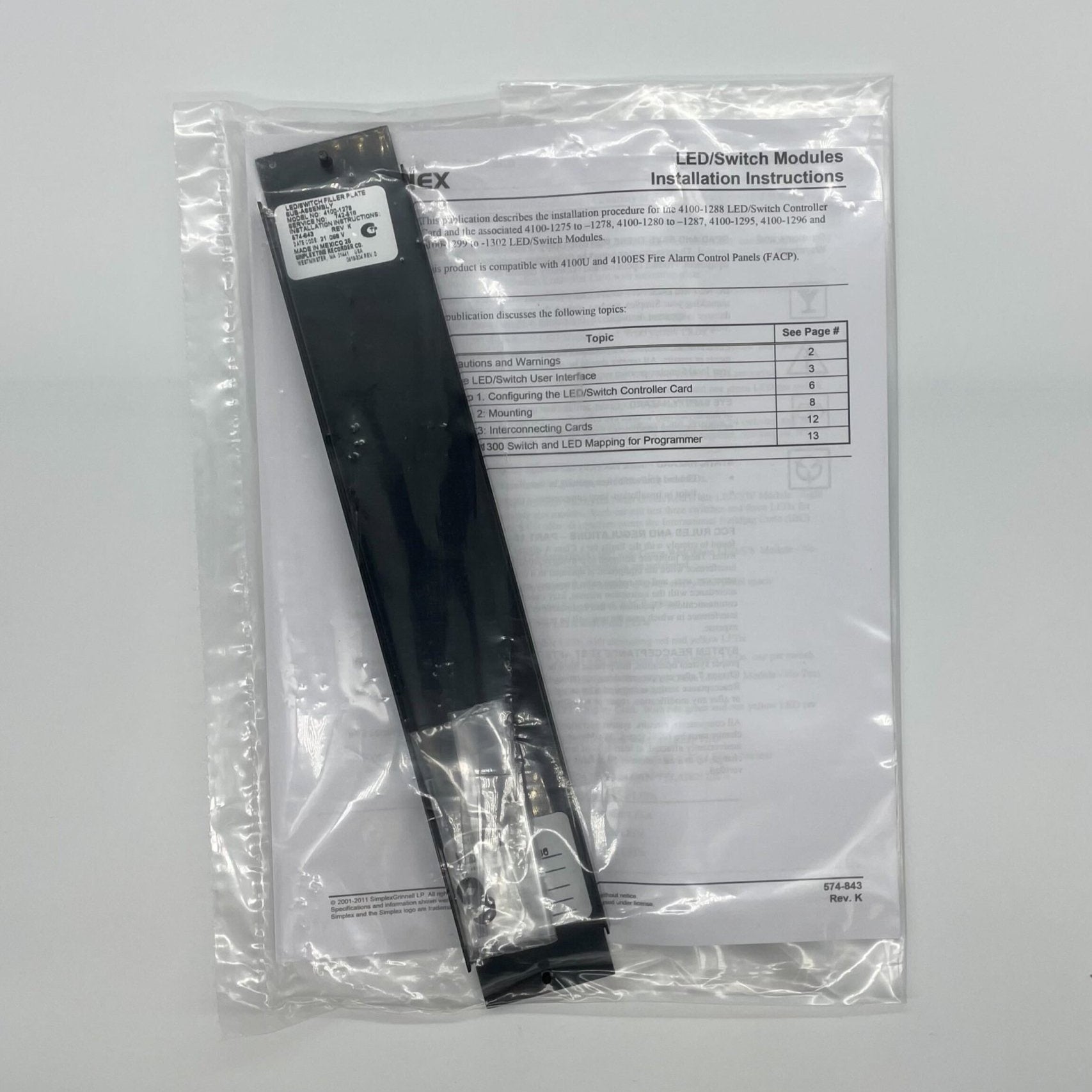 Simplex 4100-1279 - PGT Electrical Supplies