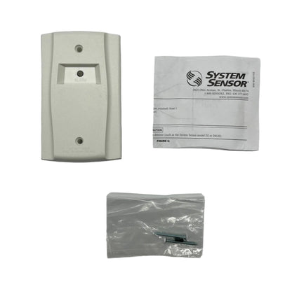 System Sensor RA100Z fire alarm remote annunciator with multiple indicator lights and control buttons.