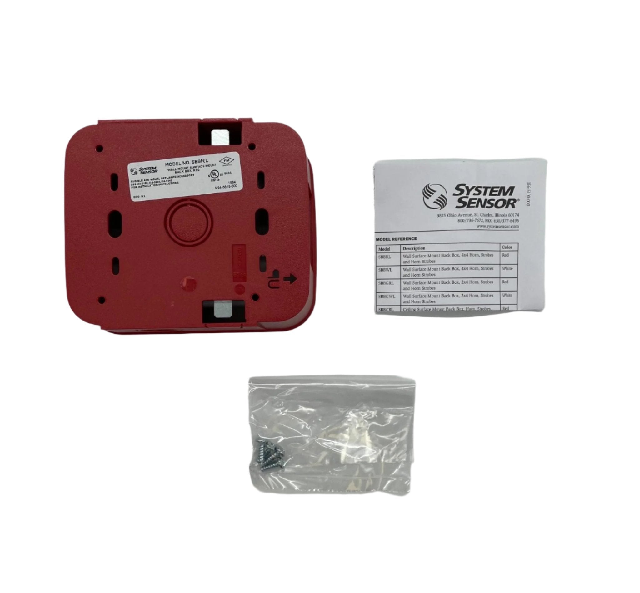 System Sensor SBBRL - PGT Electrical Supplies