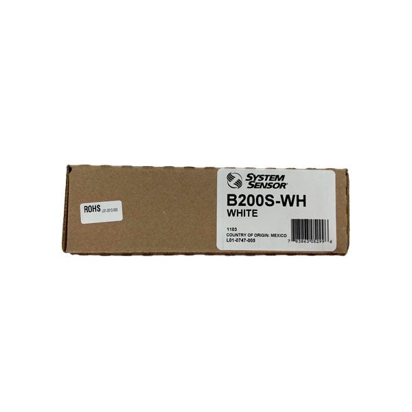 Fire-Lite B200S-WH Intelligent Addressable Sounder Base, White - PGT Electrical Supplies