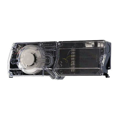 System Sensor D2 fire alarm duct detector with photoelectric sensor, 2-wire conventional design for HVAC fire safety systems.