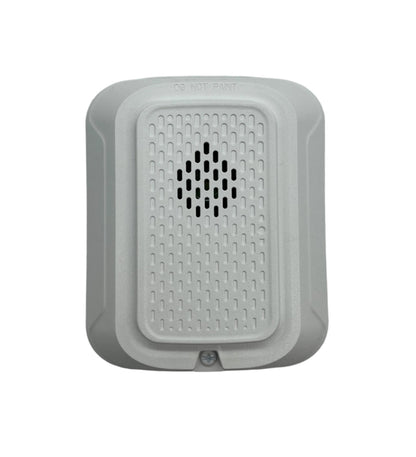 System Sensor HWL fire alarm horn with selectable output, indoor use, mounted on wall, part of the System Sensor fire alarm series.