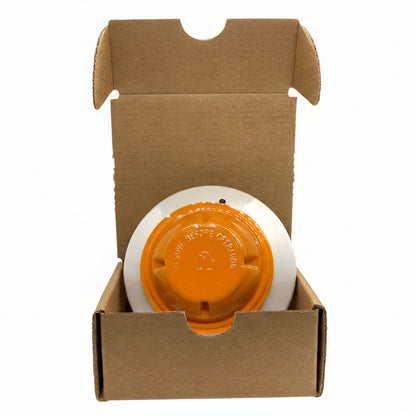 System Sensor 2151 smoke detector fire alarm mounted on ceiling, designed for early fire detection and safety.