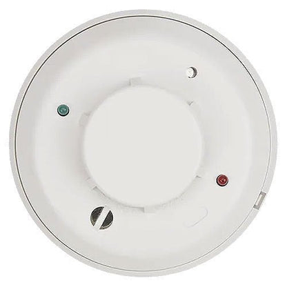 System Sensor 4WTAR-B Photoelectric Smoke Detector with thermal sensor, part of the i3 Series, mounted on ceiling.