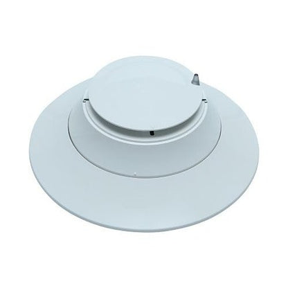 System Sensor SS-PTIR infrared smoke detector with mounting base, designed for fire alarm safety and detection.