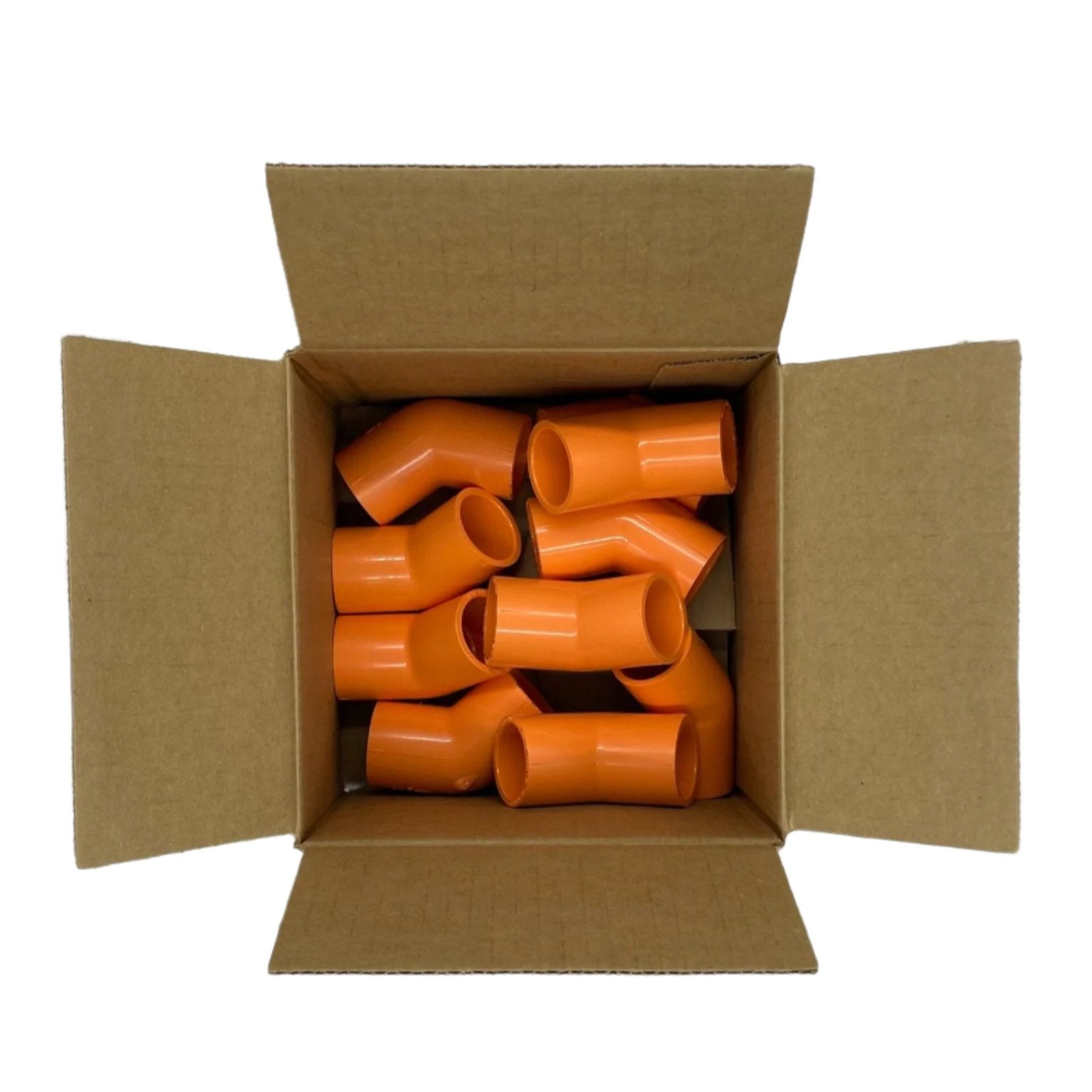 Vesda VP-ELB-45 fire alarm elbow, 45-degree, 3/4-inch pipe fitting, pack of 10 units, used in fire detection systems