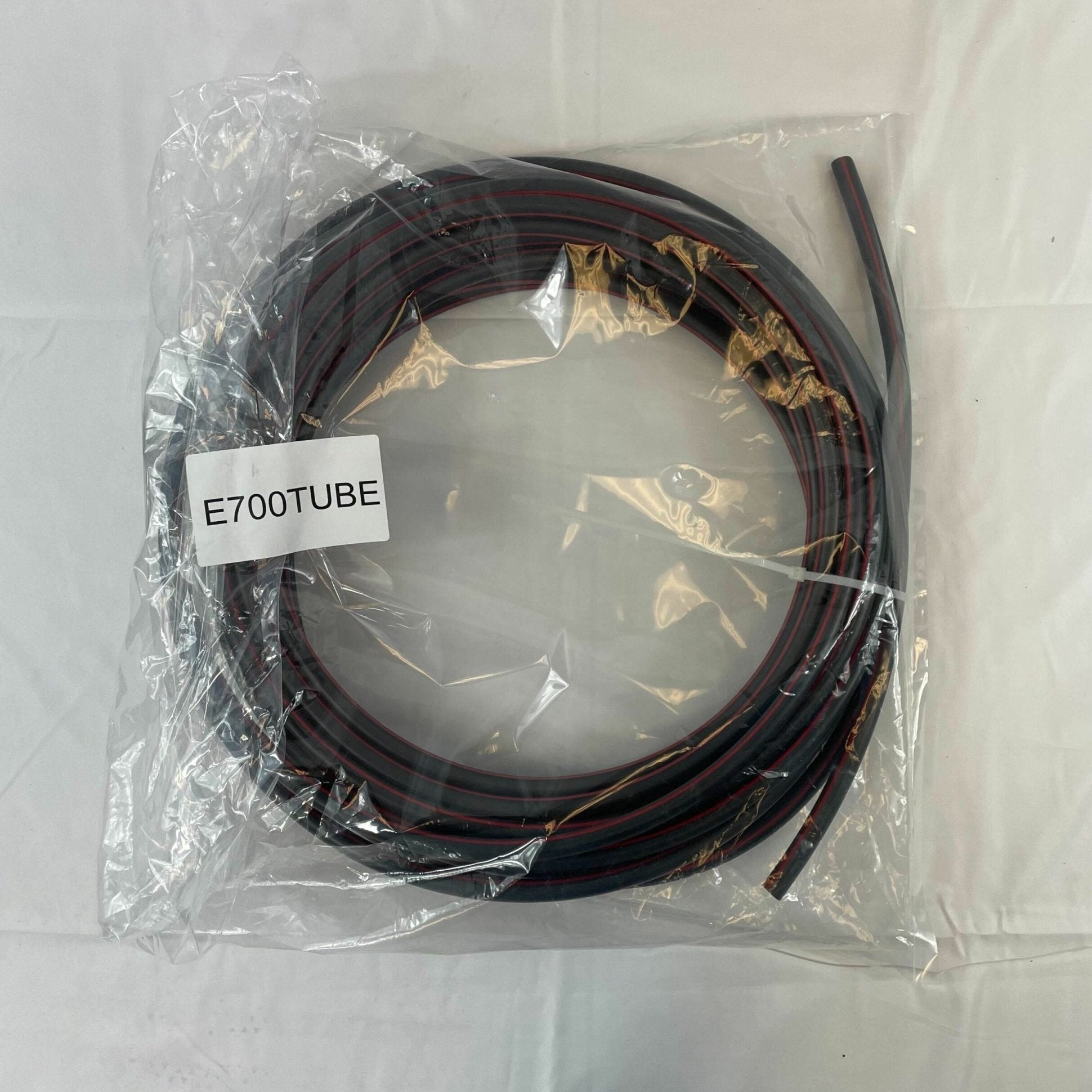 Vesda E700-TUBE fire alarm polyethylene tubing, flexible and durable, used for ventilation and smoke detection systems.